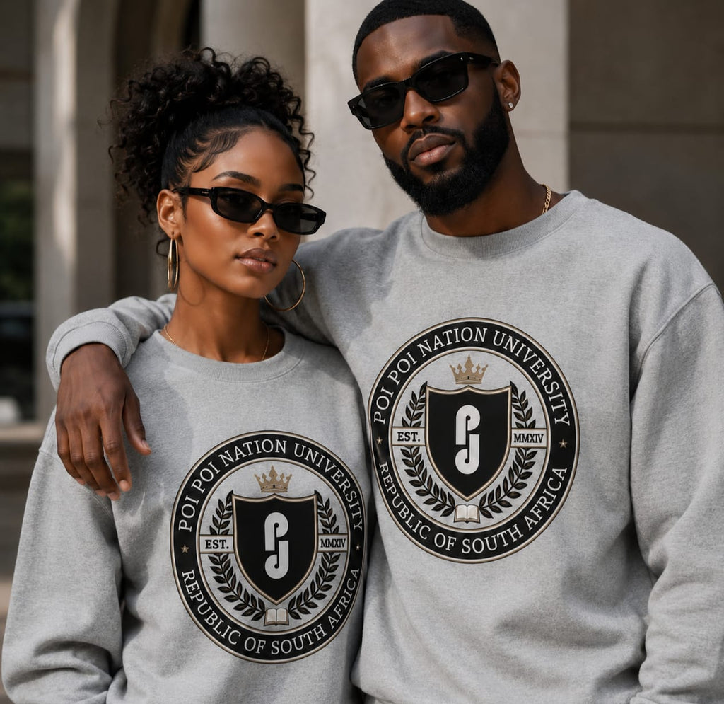 Poi Poi Nation University Crewneck