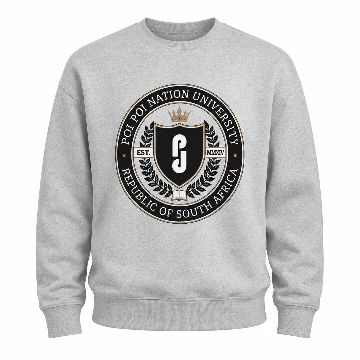 Poi Poi Nation University Crewneck